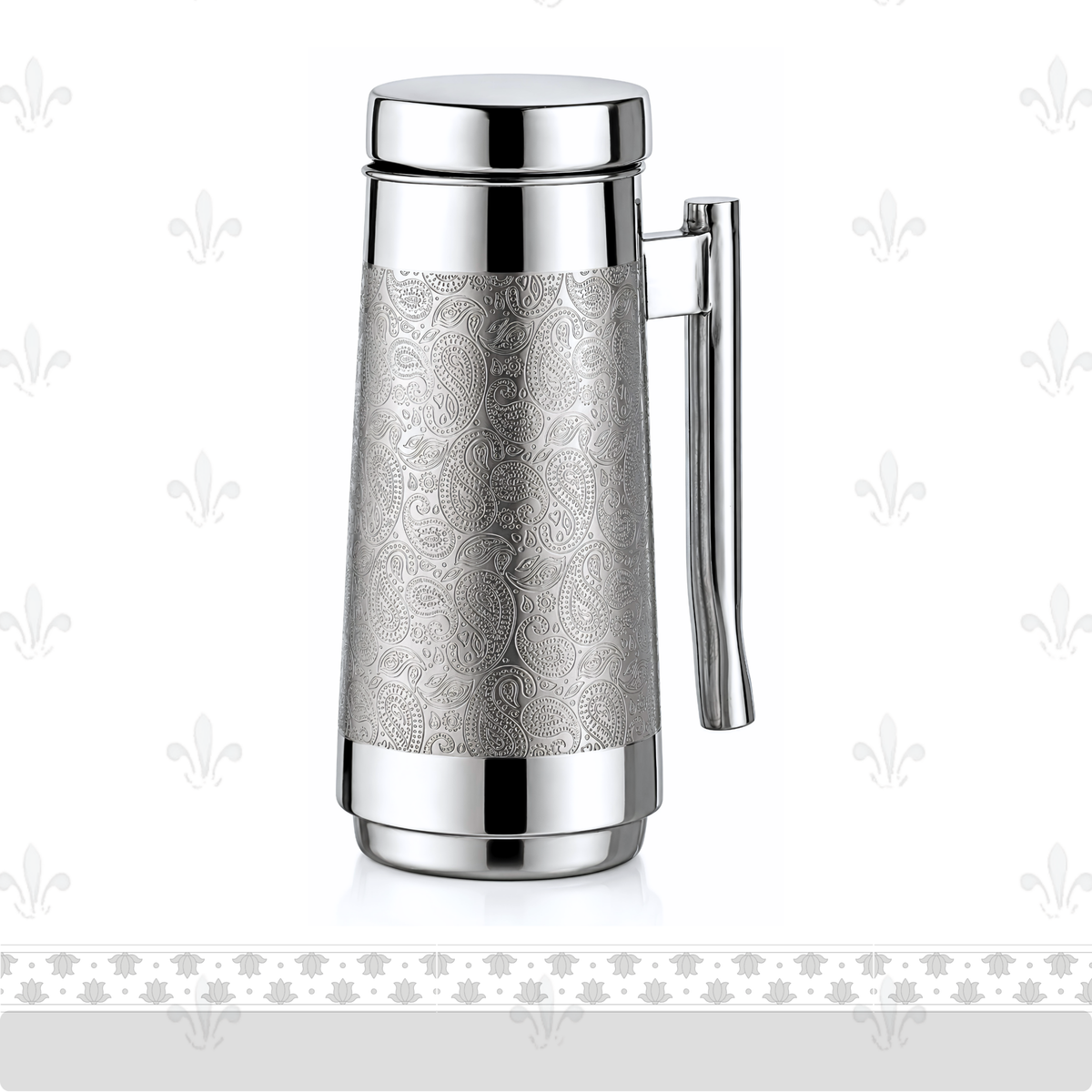 Good Day Jug | Stainless Steel Water Jug, 1500ml | Etched Design