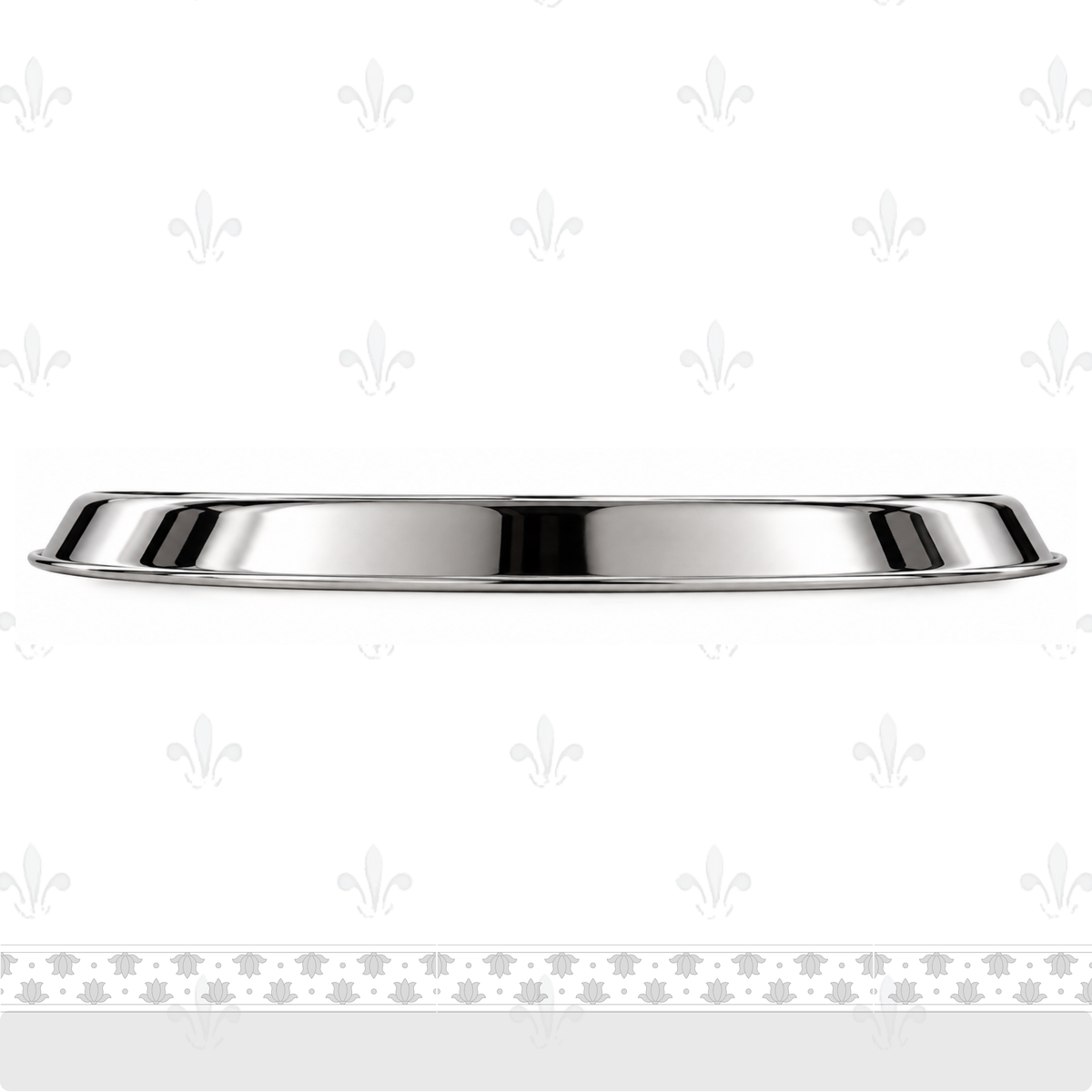 Good Day Plate Set | Stainless Steel Plates, Set of 6 | Etched Design